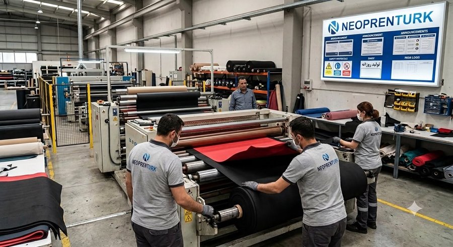 Industrial neoprene applications